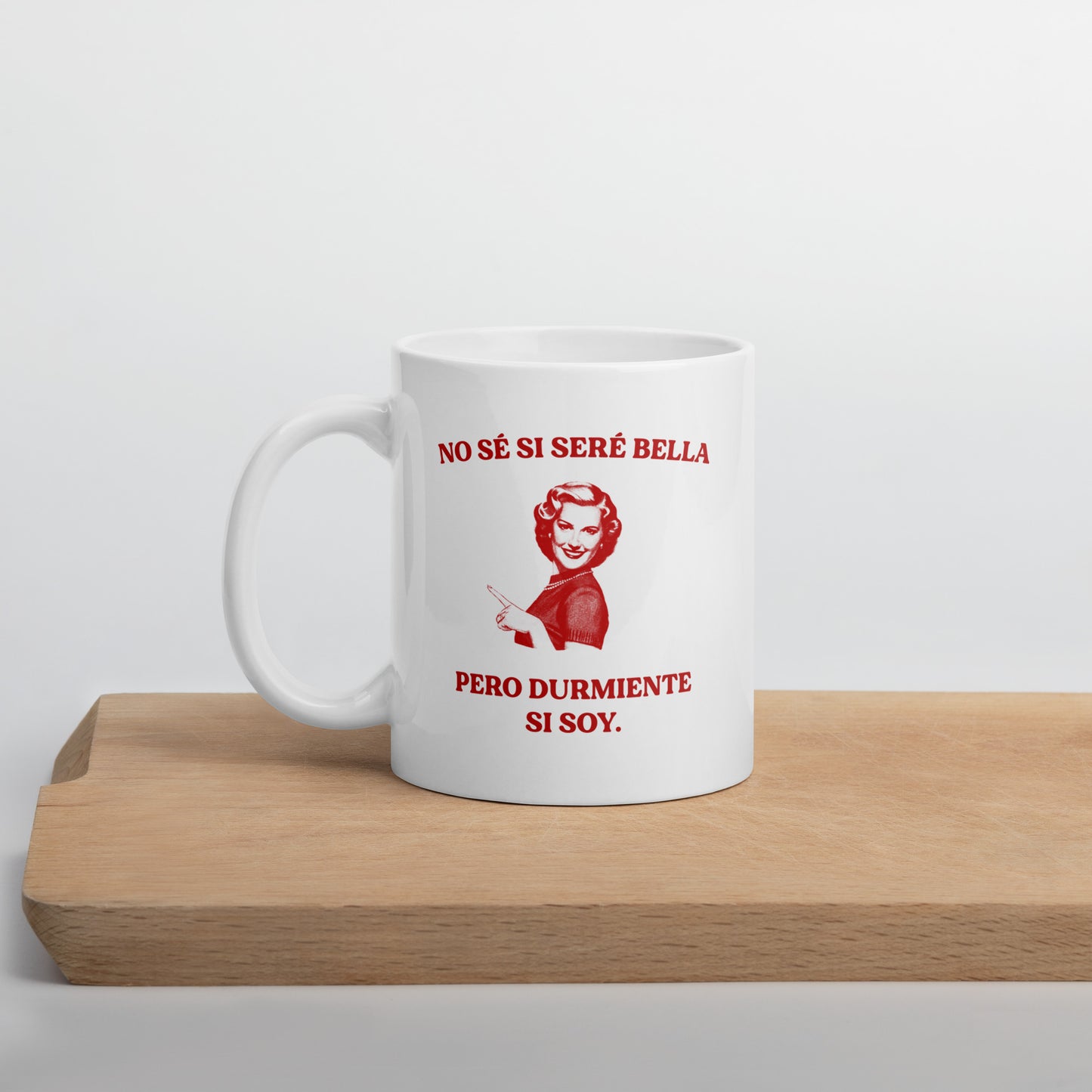 Taza Soy una bella durmiente